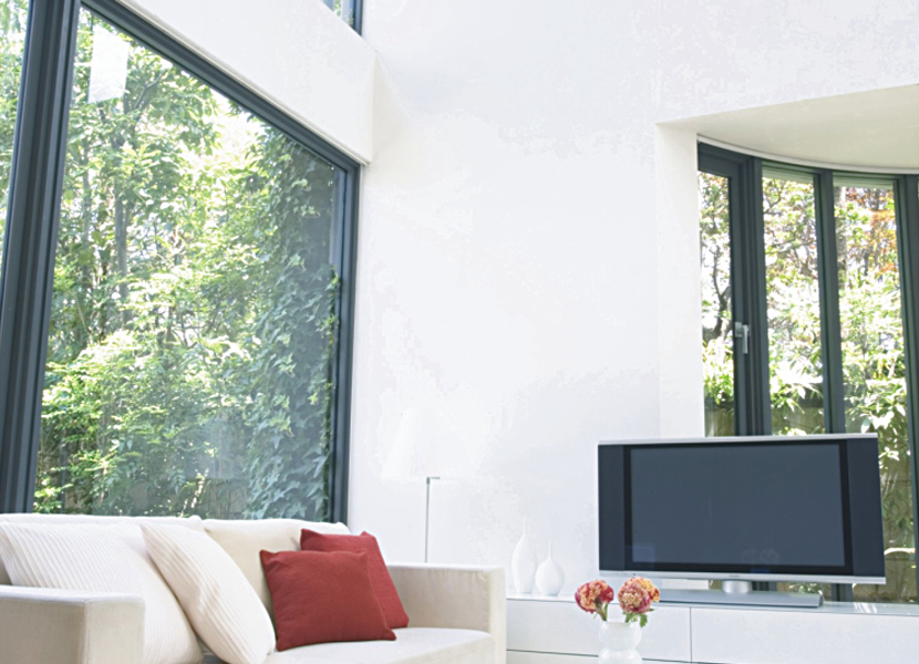 Perfiles de marco de aluminio K83 para ventana corrediza