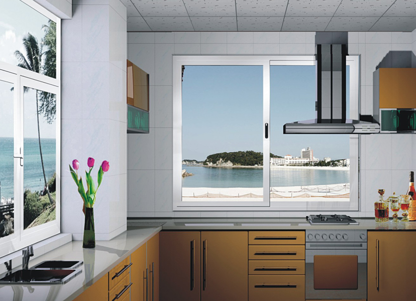 38 perfiles de extrusión de aluminio para ventanas batientes.