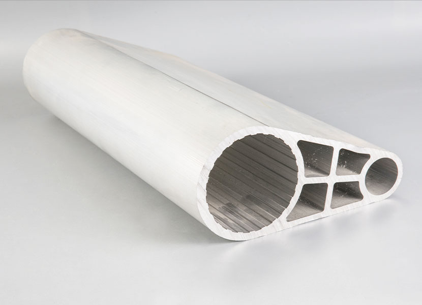 Perfiles industriales de aluminio.