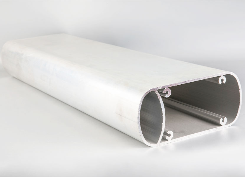 Perfiles industriales de aluminio.