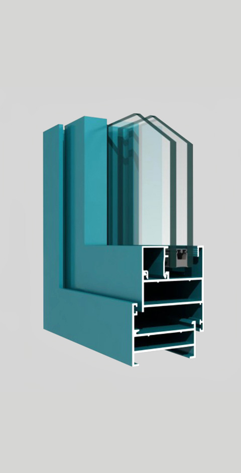 Perfil de aluminio para construcción